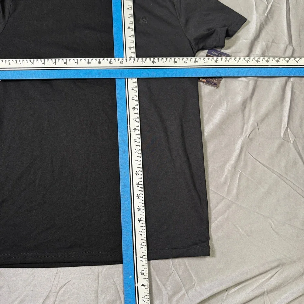 Aeropostale Mens Sleepwear T-Shirt Black Cotton Blend Lounge Top Large NWT